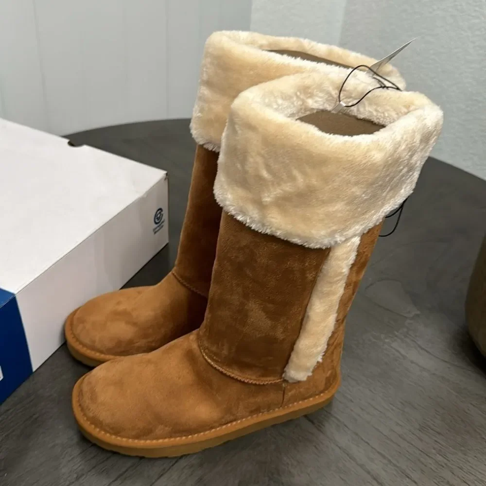Arizona Jean Co Womens Summit Flat Heel Winter Boots
